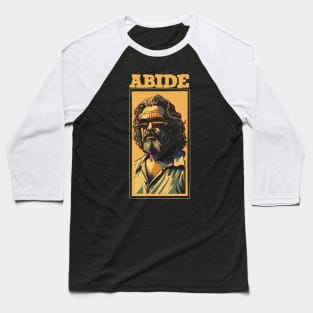 Abide - Vintage The Big Lebowski The Dude Street Art Design Baseball T-Shirt